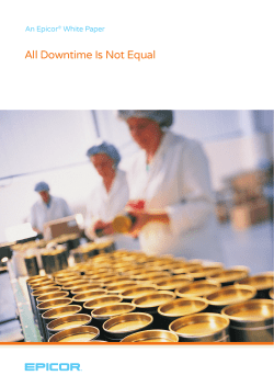 All Downtime Is Not Equal - Crawford Software Consulting, Inc.