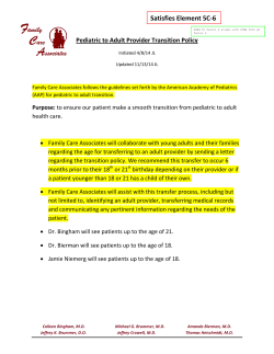 Satisfies Element 5C-6 - Health Management Associates