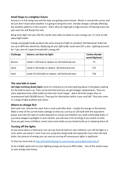 Energy-saving light bulbs produce the same amount