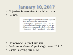 Q2 Midterm review 2017