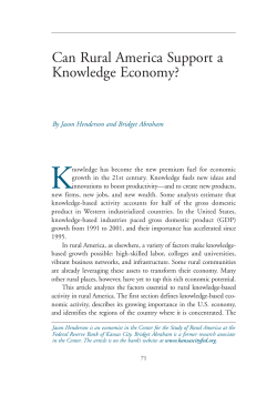 Economic Review - Federal Reserve Bank of Kansas City