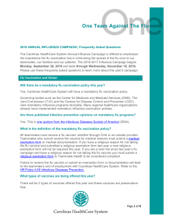 One Team Against The Flu