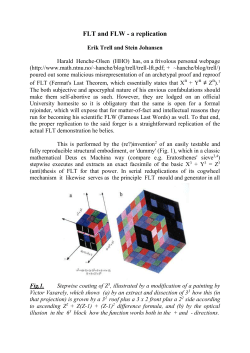 For n=3 har vi: = 3  Z2- 3  2Z + 3 (1)