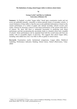 Sample is schools in Southwest