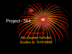Project &ndash; 564