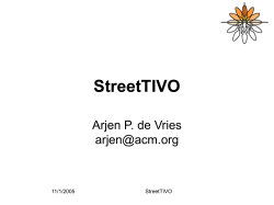 StreetTIVO