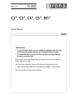 C2 , C3 , C4 , C5 , M1 - Frank`s Hospital Workshop