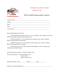 Paulding County Patriot Football