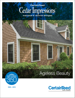 Cedar Impressions Individual 5" Sawmill Shingle