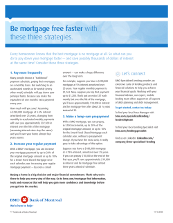 Be mortgage free faster with these three strategies.