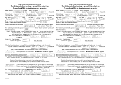 How to use the Bridgemate terminal