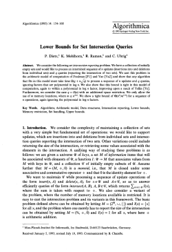 Lower bounds for set intersection queries