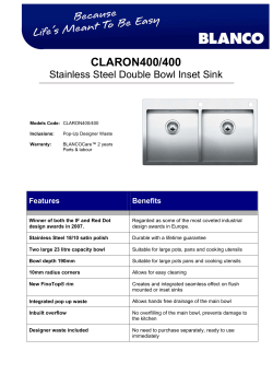 claron400/400 - Appliances Online