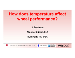 How does temperature affect wheel performance?