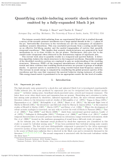 Quantifying crackle-inducing acoustic shock