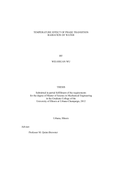 TEMPERATURE EFFECT OF PHASE TRANSITION RADIATION OF