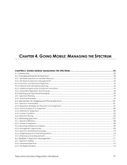 chapter 4. going mobile: managing the spectrum