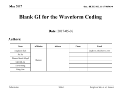 May 2017 - IEEE Mentor