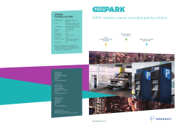 ANPR, ticketless, barrier controlled parking solution
