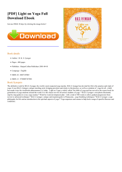 Light on Yoga Full Ebook