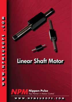 Linear Shaft Motor