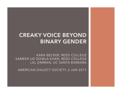 creaky voice beyond binary gender
