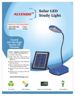 Solar LED Home Light 12 - Thrive&reg; Solar Energy Pvt Ltd
