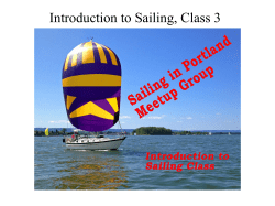Introduction to Sailing Meetup