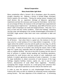 Mutual Cooperation - AF Ecology Centre