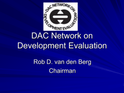 DAC Network on Development Evaluation