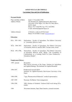 Administrative tasks at the Institutes for Applied Research