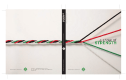 STRENGTH a show of - Senkadagala Finance PLC