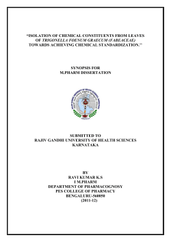 isolation of markers, characterisation and their anti