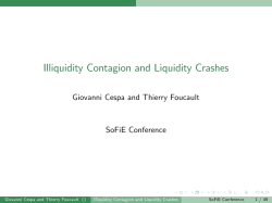 Illiquidity Contagion and Liquidity Crashes