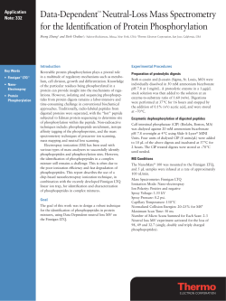 Data-Dependent Neutral-Loss Mass Spectrometry