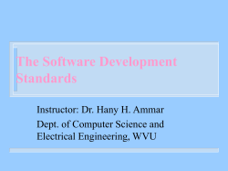 The Software Development Standards