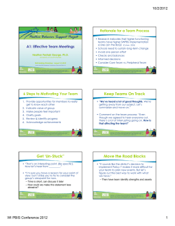 Keep Teams On Track Get `Un-Stuck&rdquo; Move the Road Blocks