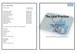 The Jalal Practice Leaflet