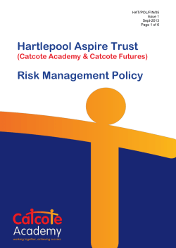 1 Purpose - Hartlepool Aspire Trust: Document Management System