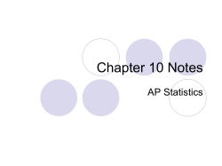 Chapter 10 Notes - Glorybeth Becker