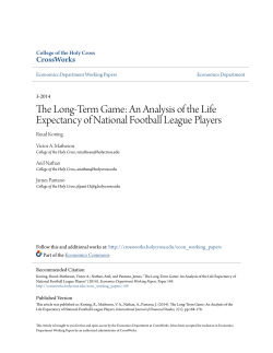 The Long-Term Game: An Analysis of the Life