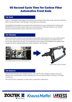 60 Second Cycle Time for Carbon Fiber Automotive Front