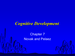 Cognitive Development