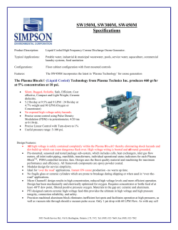 Specifications Sheet