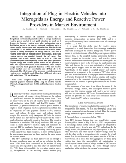 Integration of Plug-in Electric Vehicles into Microgrids as Energy and