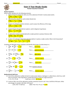 Unit 5 Test Study Guide - Liberty Union High School District
