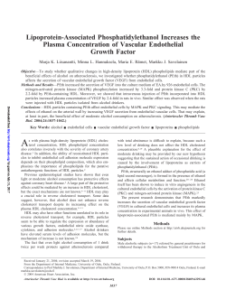 Lipoprotein-Associated Phosphatidylethanol Increases the Plasma