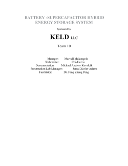 battery -supercapacitor hybrid