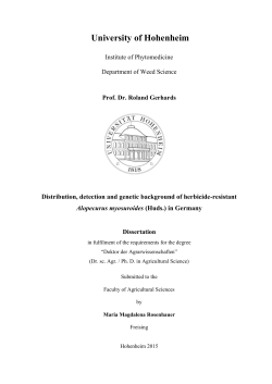 Journal of Plant Diseases and Protection