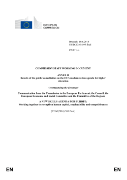 EUROPEAN COMMISSION Brussels, 10.6.2016 SWD - EUR-Lex